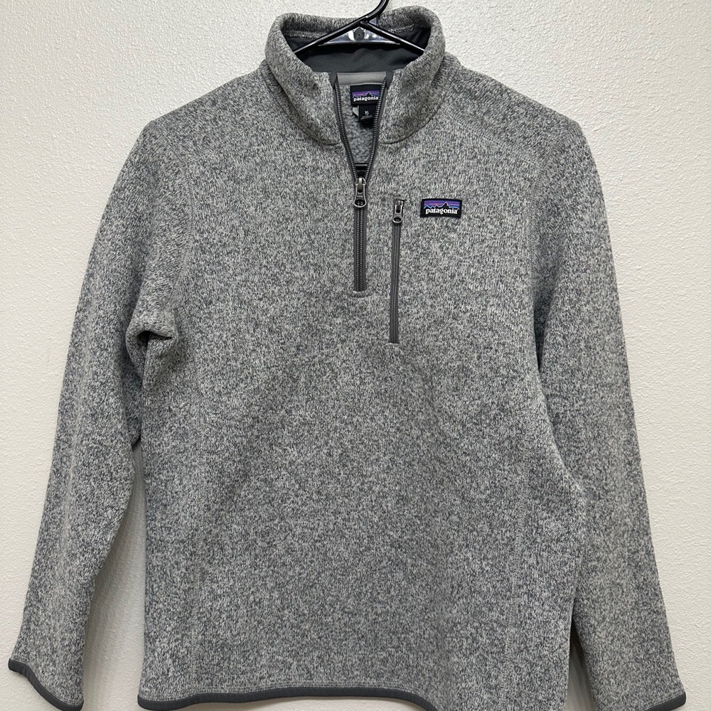 Kids’ Patagonia Better Sweater 1/4 Zip Fleece Size: XL